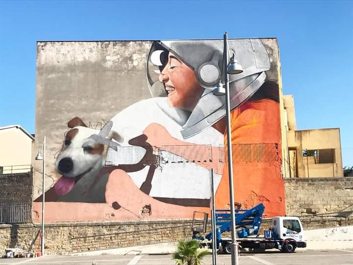 BAGHERIA entra nella Street Art Cities: città delle Ville e dei MURALES