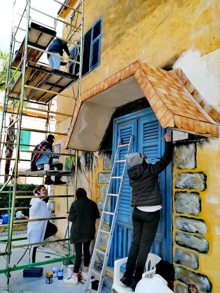ALTAVILLA MILICIA: Inaugurazione Murales “Sospesi nel tempo” a piazza Aldisio