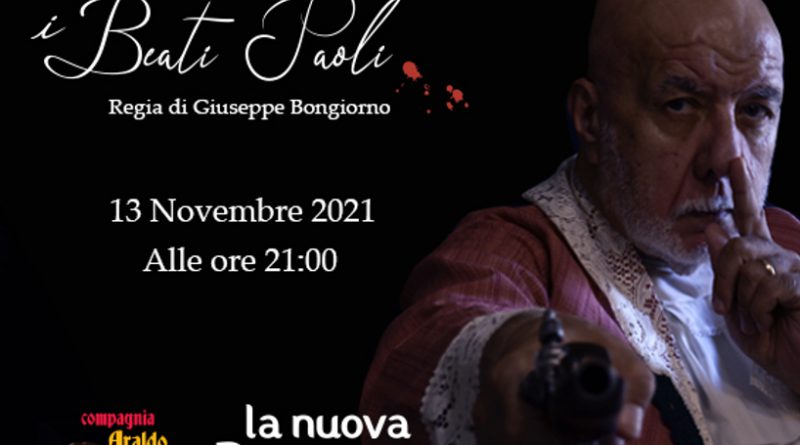 Roberto Ardizzone, attore bagherese, sarà il “Sarto Barabino” nello spettacolo “I Beati Paoli”, che si svolgerà a Palermo, al Teatro Ranchibile il 13 novembre.