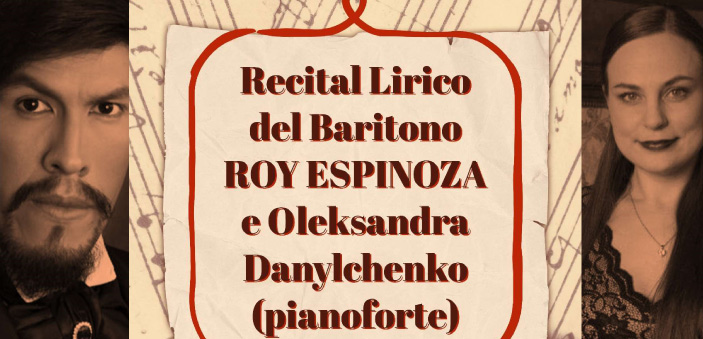 A Bagheria il 63° Concerto della Stagione Concertistica del Baritono Roy Espinoza