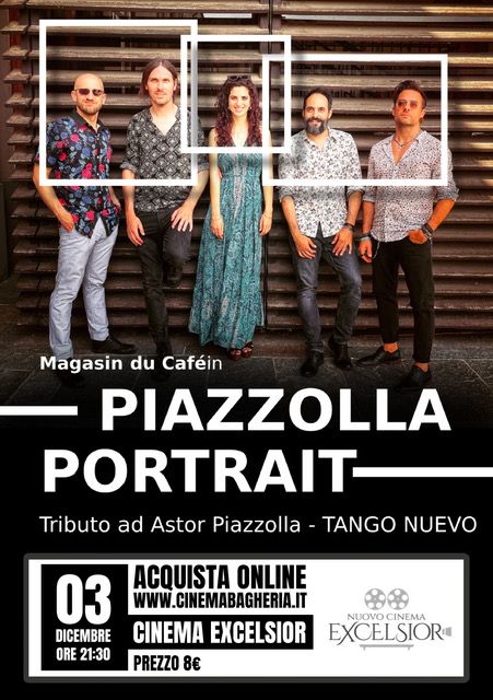 Omaggio ad Astor Piazzolla con i  Magasin du Café a Bagheria.