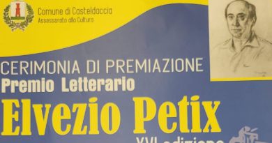 Casteldaccia, Premio letterario “Elvezio Petix”: la cerimonia di premiazione dei poeti vincitori Casteldaccia, Premio letterario “Elvezio Petix”: la cerimonia di premiazione dei poeti vincitori