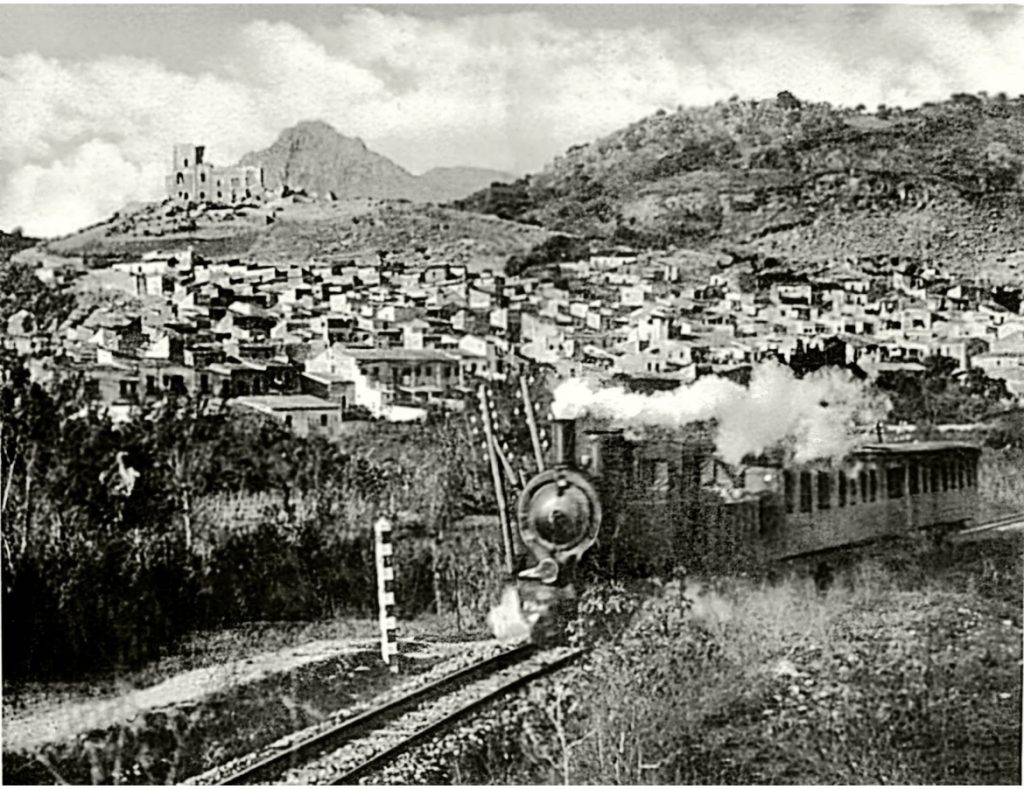 Il treno della linea di Corleone
