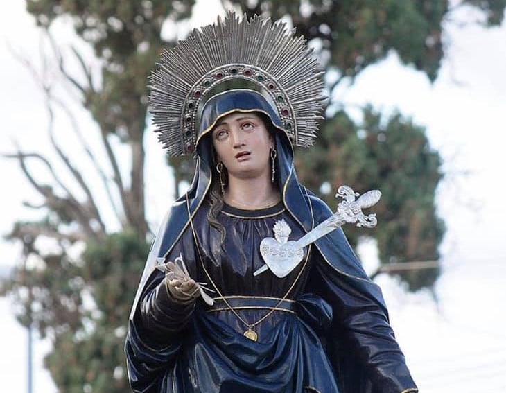 ASPRA: Programma dei festeggiamenti in onore di “Maria Santissima Addolorata”