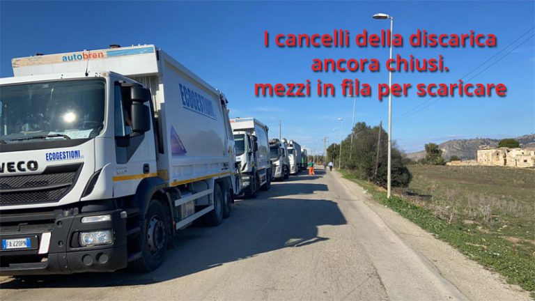 Discarica di Trapani chiusa: unica via la differenziata. Questa sera fate attenzione al secco (indifferenziata)