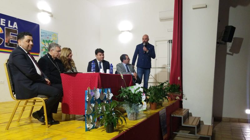 “Costruire la pace”: incontro a Villa Butera con l’Arcivescovo Lorefice e l’Imam della Sicilia Abdelhafid.
