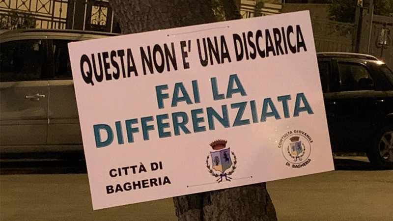 Record di raccolta differenziata a Bagheria e la Tari non aumenta. A giugno 2022 la percentuale di RD è del 73,28%