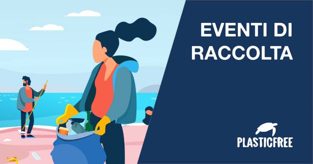 PlasticFree in azione ad Aspra. Sabato raccolta plastica nelle spiagge.