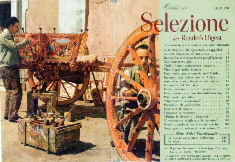 Bagheria nelle riviste e nei giornali tenendo conto dei più significativi