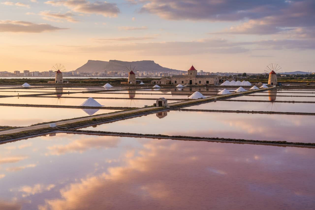 Sembra in Olanda ma in realtà è in Sicilia | Mulini a vento e paesaggi magnifici: va vista almeno una volta nella vita